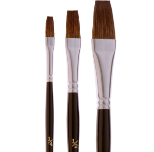 Camel Hair Artist/Touch Up Brushes - Raven Supply