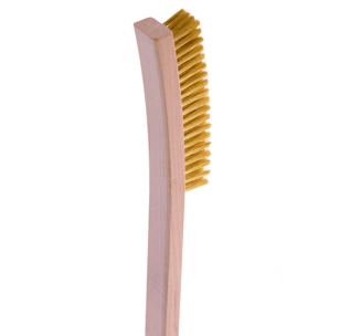Brown SOFT SUPER FINE BRASS WIRE BRUSH 65MM .., For Cleaning at Rs  100/piece in New Delhi