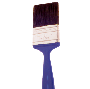BT&C Black Bristle Paint Brush - 1 Wide